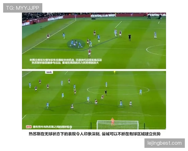 曼城高位压迫战术下，防线空当暴露，快速反击威胁加剧